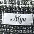 Myu 23AW ツイード × パール カジュアル ペプラムマウンテンジャケット レディース JPN:L