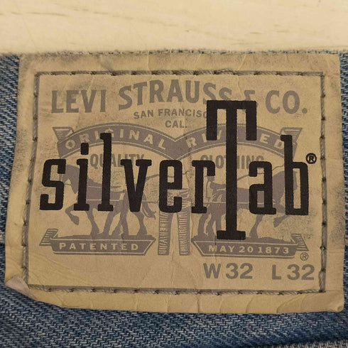 リーバイス Levis silvertab LOOSE ルーズフィット ミディアムインディゴ デニム メンズ W32 L32