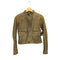 バナナリパブリック BANANA REPUBLIC lamb leather ラムレザーライダースジャケット レディース XS