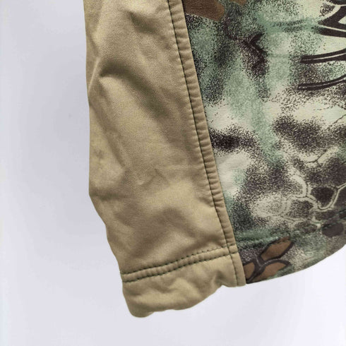 TITAN TACTICAL パッカブルフード ベンチレーション ジップ 総柄 マウンテン パーカー ジャケット メンズ import:L