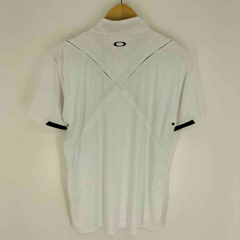 オークリー OAKLEY アブストラクト半袖モック メンズ M