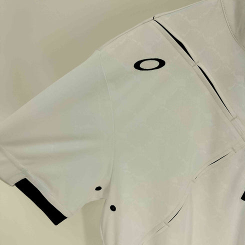 オークリー OAKLEY アブストラクト半袖モック メンズ M