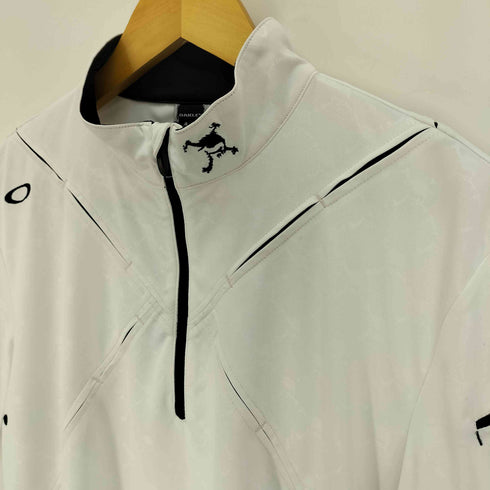 オークリー OAKLEY アブストラクト半袖モック メンズ M