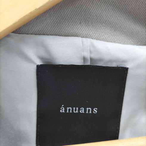 アニュアンス anuans ミドルレングススリットスリーブジャケット レディース FREE