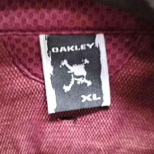 オークリー OAKLEY 素材切替 長袖シャツ メンズ XL