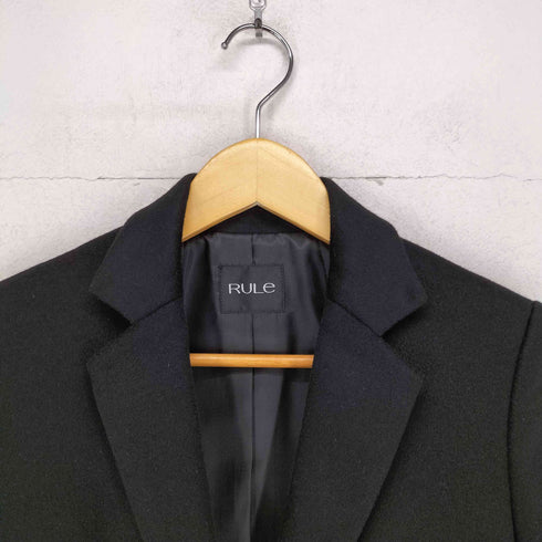 RULE pure cashmere カシミヤ100 1Bテーラードジャケット レディース S