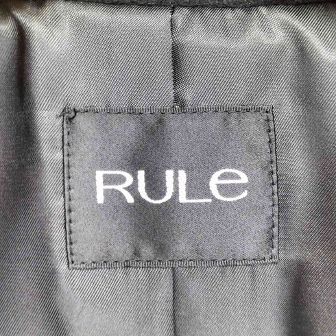 RULE pure cashmere カシミヤ100 1Bテーラードジャケット レディース S