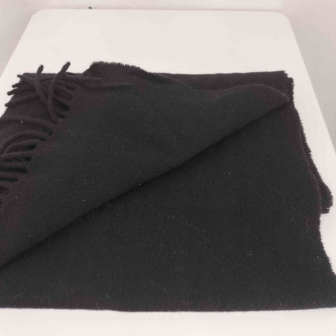 モンクレール MONCLER ロゴ刺繍 ウールマフラー レディース