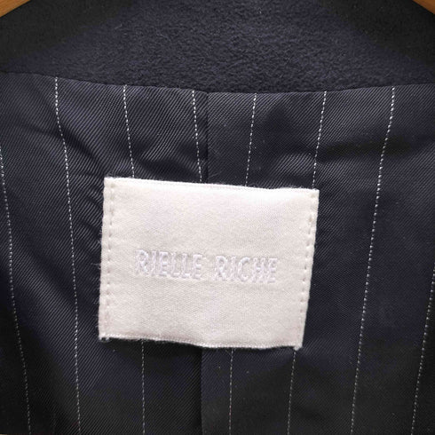 リエルリシェ RIELLE RICHE No Collar Fake Suede Jacket レディース