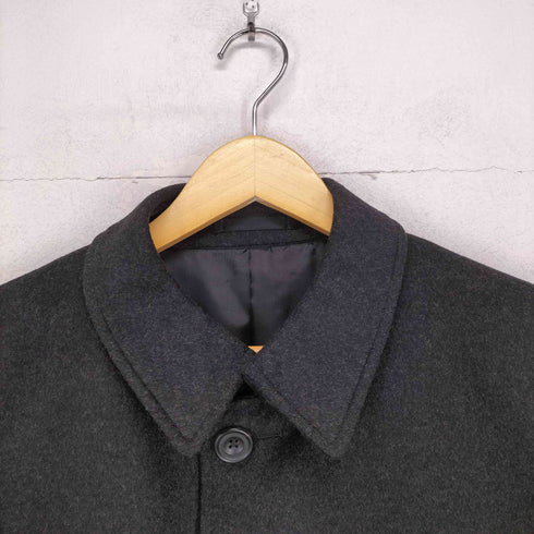 GIULIANO GROSSONI cashmere カシミヤ混ステンカラーコート メンズ 100AB6
