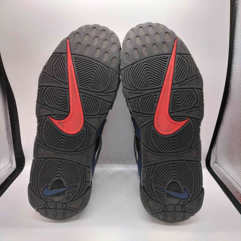 ナイキ NIKE AIR MORE UPTEMPO 96 エア モア アップテンポ BLACK AND UNIVERSITY RED メンズ JPN:28