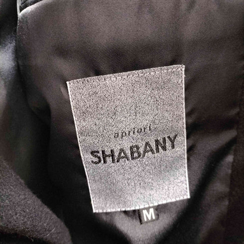SHABANY cashmere カシミヤ混ダブルチェスターコート メンズ M