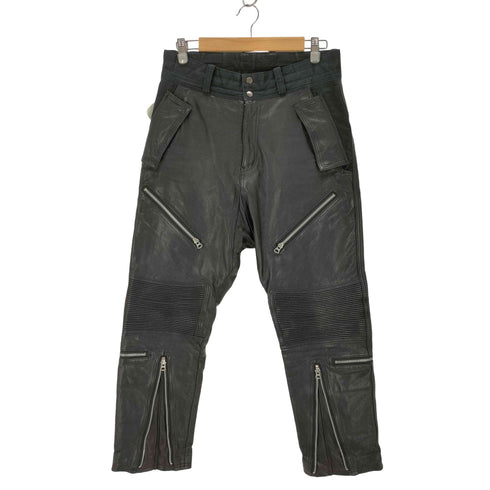 サスクワァッチファブリックス SASQUATCHfabrix. 11AW サルエルカウレザーパンツ メンズ JPN:M
