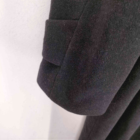 canda cashmere カシミヤ混比翼ステンカラーコート メンズ 54
