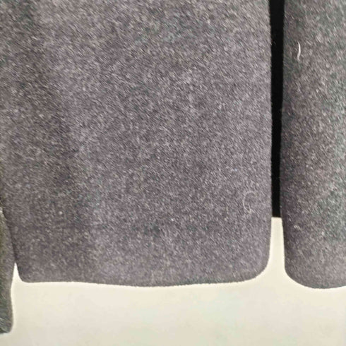 canda cashmere カシミヤ混比翼ステンカラーコート メンズ 54