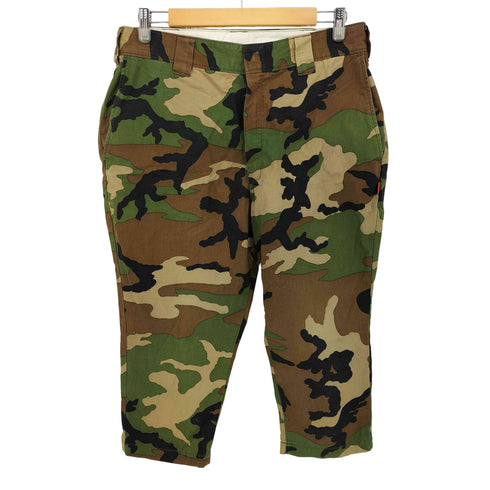 ベドウィンアンドザハートブレイカーズ BEDWIN&THE HEARTBREAKERS ウッドランドカモ リップストップ ワーク クロップド パンツ メンズ W88