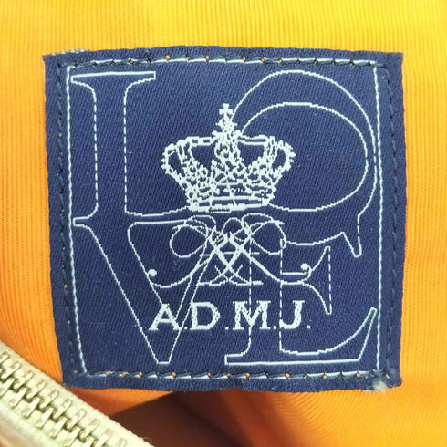 エーディーエムジェイアクセソワ A.D.M.J 本革 バイカラー レザートートバッグ レディース