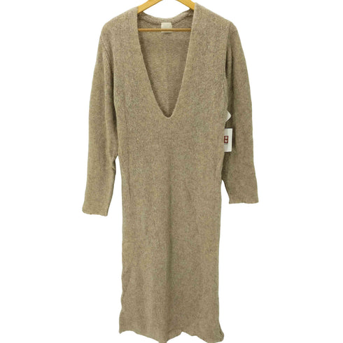 リエルリシェ RIELLE RICHE Vneck Knit One Piece レディース