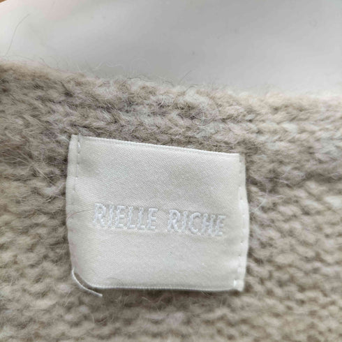 リエルリシェ RIELLE RICHE Vneck Knit One Piece レディース