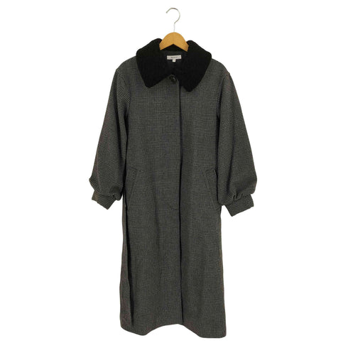マウジー moussy PUFF SLEEVE CHECK COAT レディース FREE