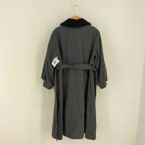 マウジー moussy PUFF SLEEVE CHECK COAT レディース FREE