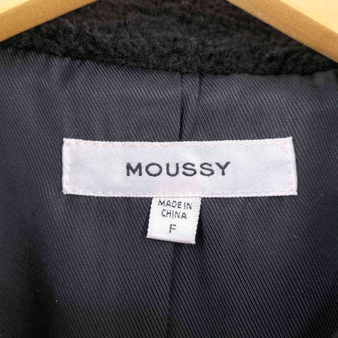 マウジー moussy PUFF SLEEVE CHECK COAT レディース FREE