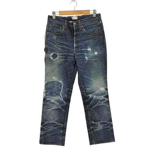 TOLQ Tronpe L’oeil Printed Stretch Trousers メンズ 40