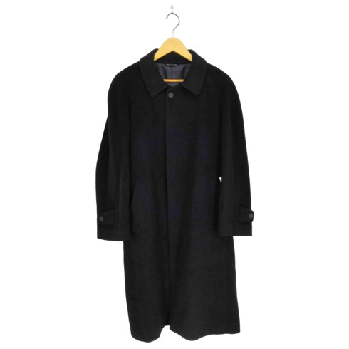 Dante Firenze pure cashmere カシミヤ100比翼ステンカラーコート メンズ L