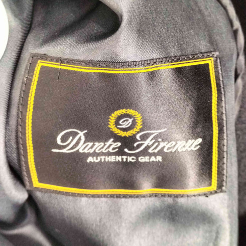 Dante Firenze pure cashmere カシミヤ100比翼ステンカラーコート メンズ L