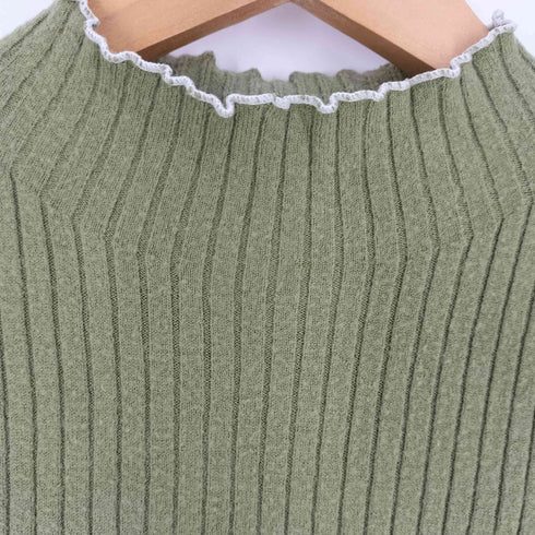 メリージェニー merry jenny ランダムメロウリブニット レディース FREE