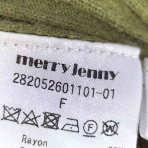 メリージェニー merry jenny ランダムメロウリブニット レディース FREE