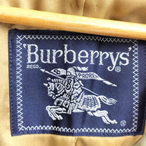 バーバリーズ BURBERRYS 裏地ノバチェックライナー付ステンカラーコート メンズ 165