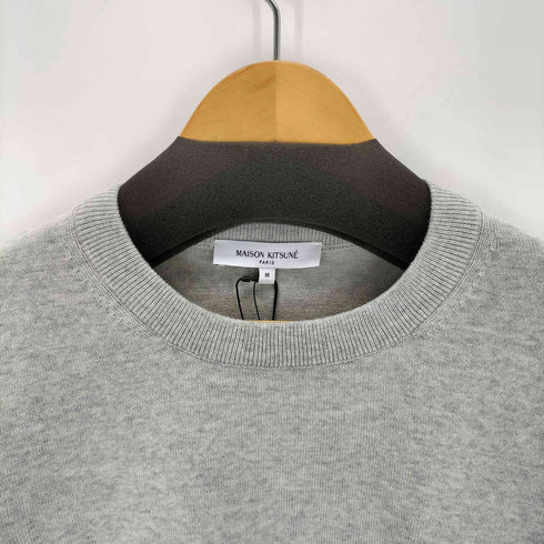 メゾンキツネ MAISON KITSUNE フォックスヘッド メリノ レギュラー ジャンパー メンズ JPN:M