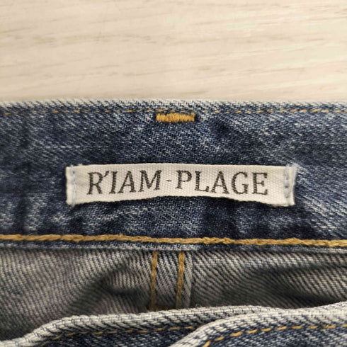 プラージュ R’IAM-Plage 25AW バレル DENIM パンツ レディース JPN:36
