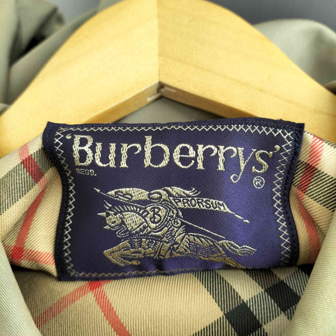 バーバリーズ BURBERRYS 裏地ノバチェックステンカラーコート レディース L