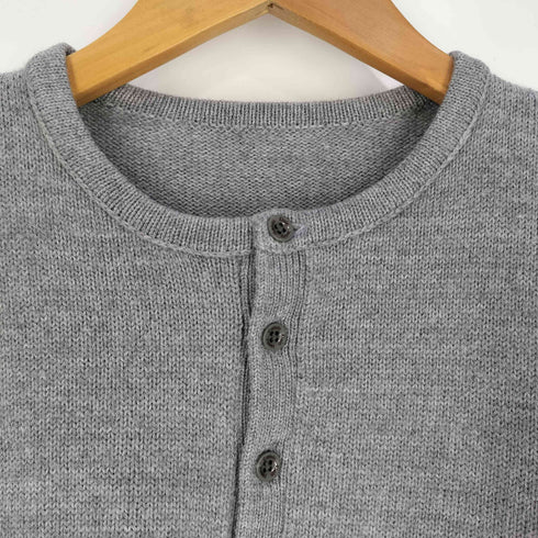 カルバンクラインジーンズ Calvin Klein Jeans ウール ヘンリーネック ニット メンズ import:XL