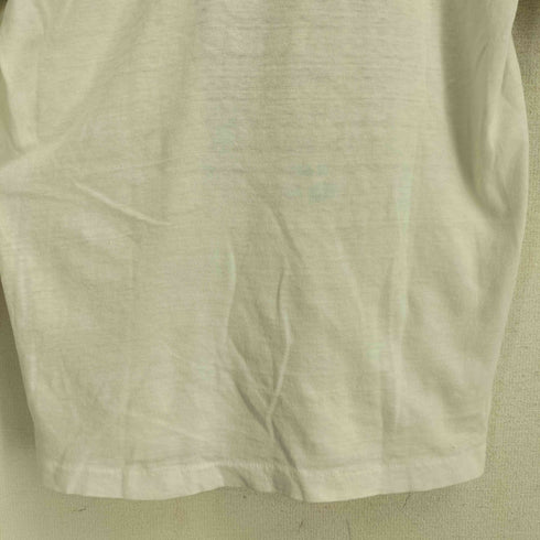 ヘインズ Hanes 80-90S USA製 フロントプリント リンガー Tシャツ メンズ import:M