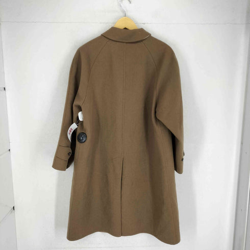 バーバリーズ BURBERRYS WOOL&CASHMERE カシミヤ10% カシミヤ混比翼ステンカラーコート メンズ 160