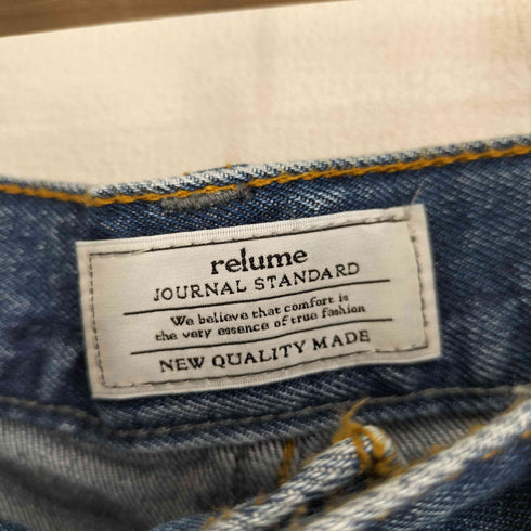 ジャーナルスタンダードレリューム JOURNAL STANDARD relume 24AW ワイドフレアデニム レディース JPN:38