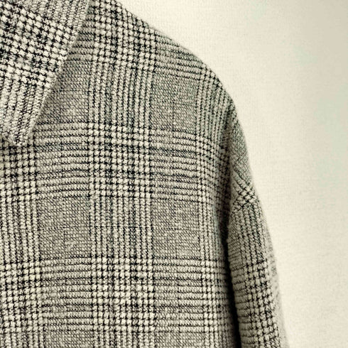 サロンアダムエロペ SALON adam et rope 23SS ツイード チェック ジップ ショートブルゾン レディース JPN:S