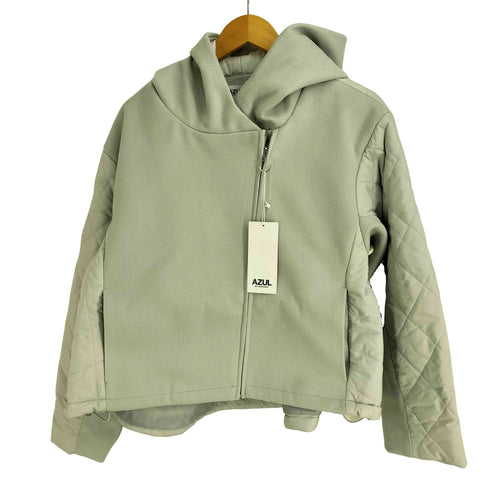 アズールバイマウジー AZUL by moussy 24AW 異素材切替 キルティング コート レディース JPN:M