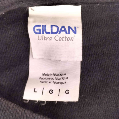 ギルダン GILDAN アームプリント L/S Tシャツ メンズ import:L