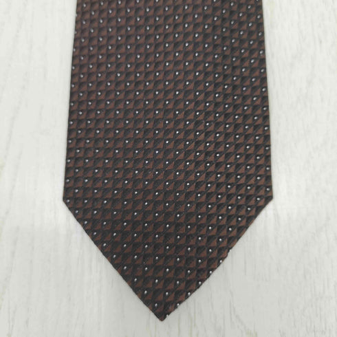 アルマーニコレツィオーニ ARMANI COLLEZIONI イタリア製 総柄シルクネクタイ メンズ