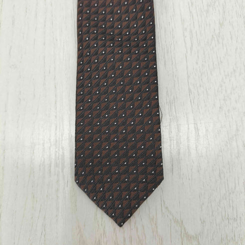 アルマーニコレツィオーニ ARMANI COLLEZIONI イタリア製 総柄シルクネクタイ メンズ