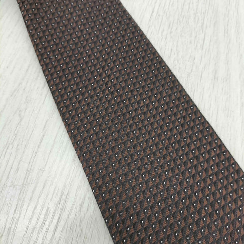 アルマーニコレツィオーニ ARMANI COLLEZIONI イタリア製 総柄シルクネクタイ メンズ