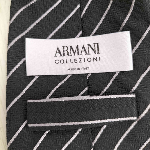アルマーニコレツィオーニ ARMANI COLLEZIONI イタリア製 総柄シルクネクタイ メンズ