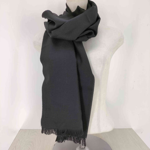 アルマーニコレツィオーニ ARMANI COLLEZIONI ロゴ刺繍フリンジストール メンズ