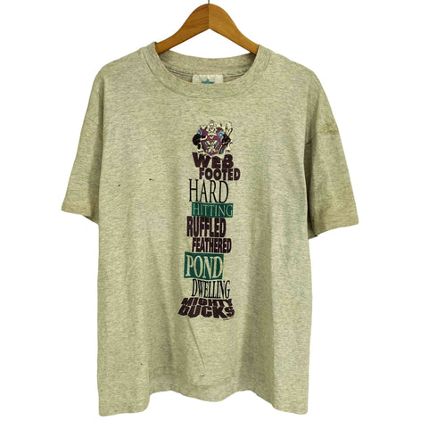 90S MIGHTY DUCKS プリント Tシャツ シングルステッチ コピーライトあり メンズ