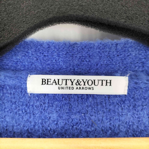 ビューティーアンドユースユナイテッドアローズ BEAUTY & YOUTH UNITED ARROWS シャギー ジャカード Vネック カーディガン レディース