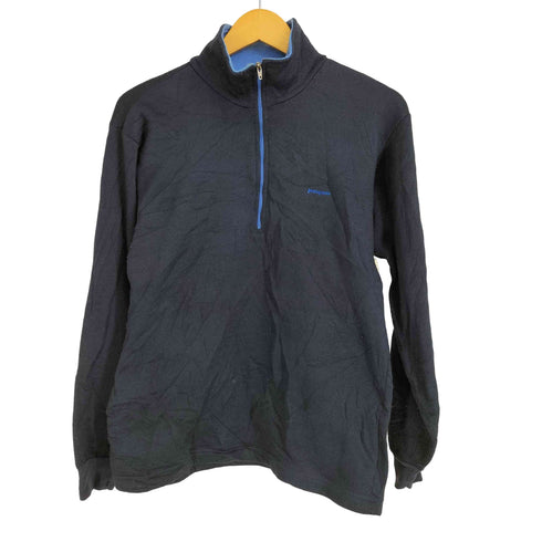 パタゴニア patagonia 90S USA製 ハーフジップ ベースレイヤーシャツ メンズ